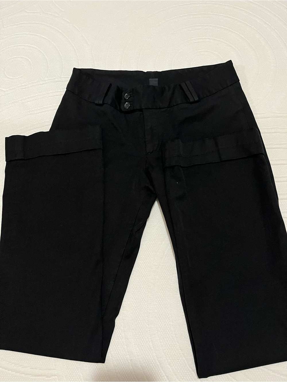 Banana Republic Black Straight-Leg Women's Pants